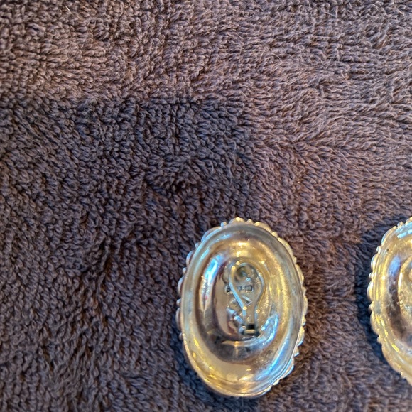 Judith Jack Sterling, Pearl Earrings - Picture 5 of 5